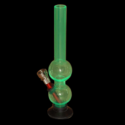 Mini Acrylic Double Bubble Bong