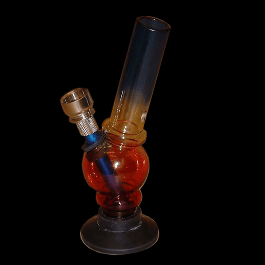 Mini Acrylic Multi-Coloured Bubble Bong