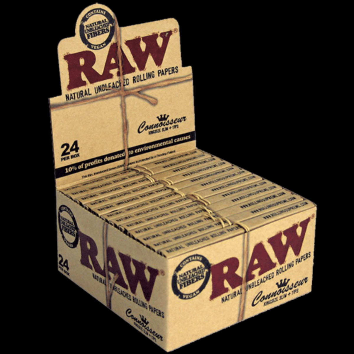 Raw Classic Connoisseur Slim Papers & Tips