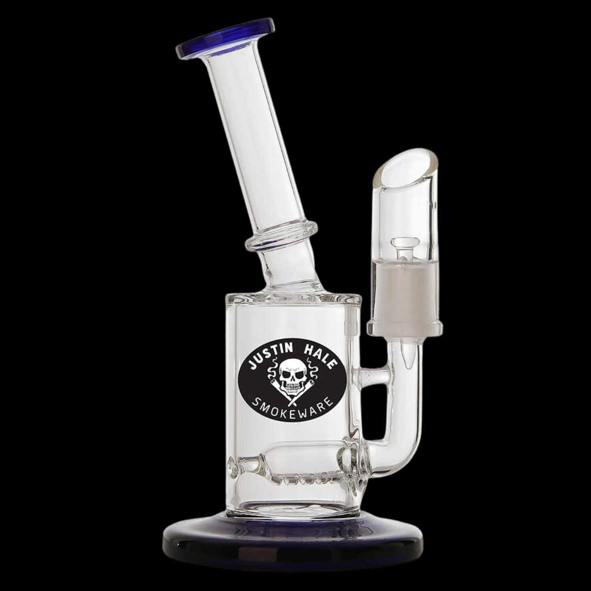 Premium Glass Bong Dabbing Rig with Inline Percolator