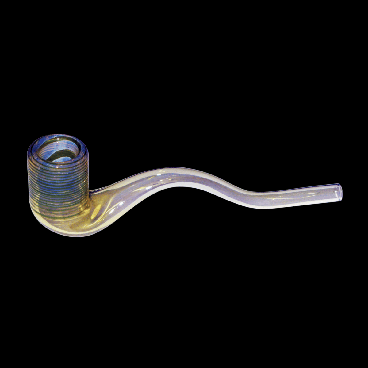 Curly Glass Pipe Patterned Herb Bowl