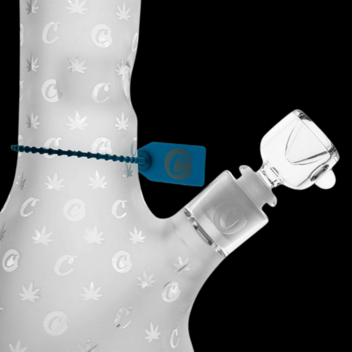 Cookies Glass V 33cm Sandblasted Beaker Bong – 5mm Glass