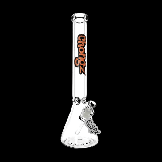 Chongz Sledgehammer 45cm heavy-duty clear glass beaker bong with 9mm-thick glass