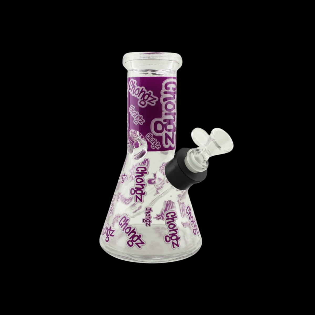 Chongz Multi Chongz Purple 8" Glass Beaker Bong