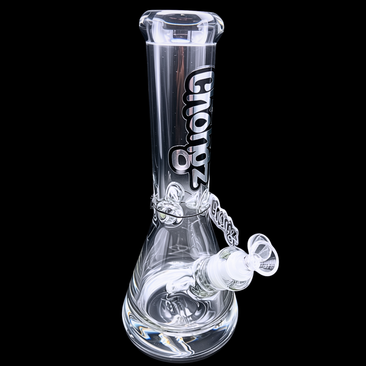 Chongz Tyson 30cm super-tough 9mm clear glass beaker bong