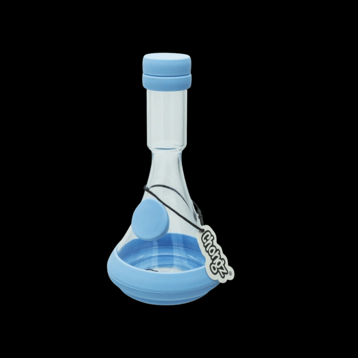 Chongz Emmet M 8" Blue Glass Ice Bong
