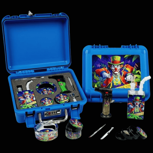 Midnight Circus Bong Gift Set — Hard Case 8-Piece Gift Kit
