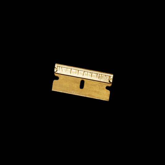 Gold Single-Edge Razor Blades