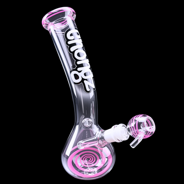 Chongz Red Spiral Ice Bong 25cm